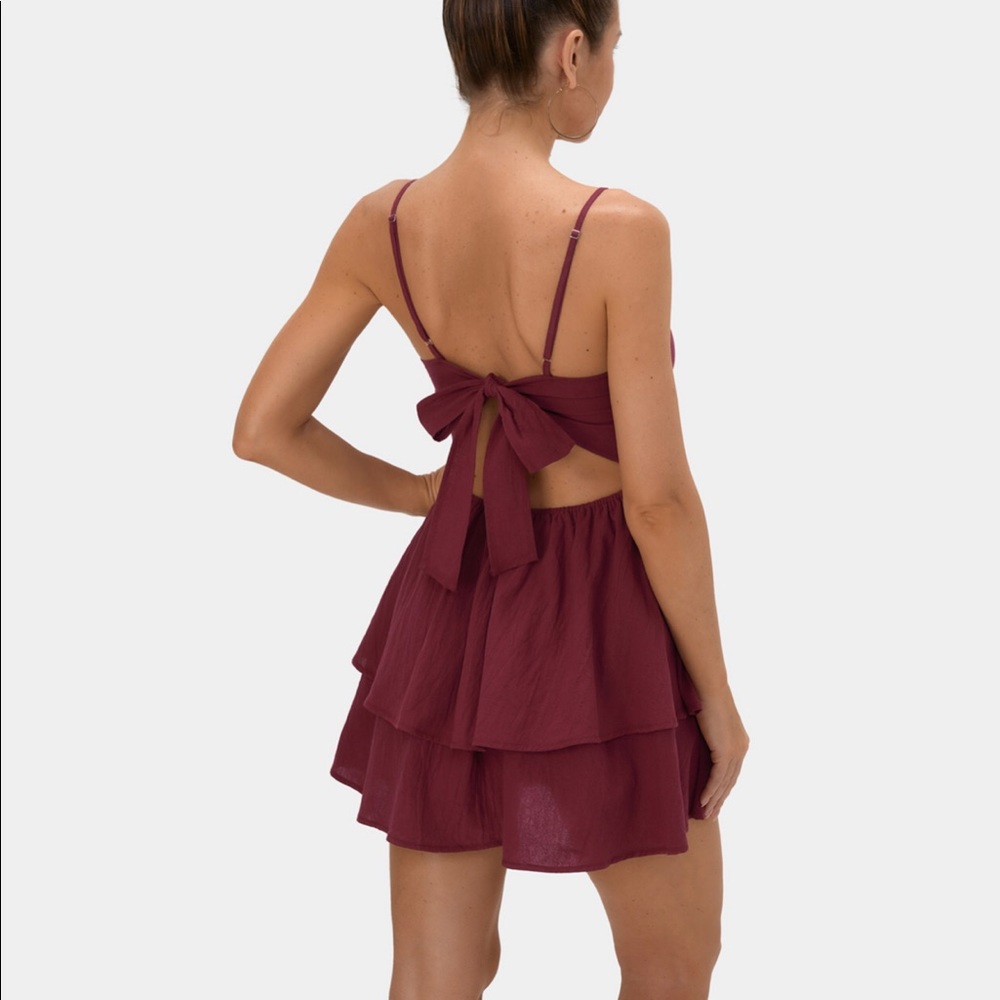HALARA Everyday Ruffled Mini Dress